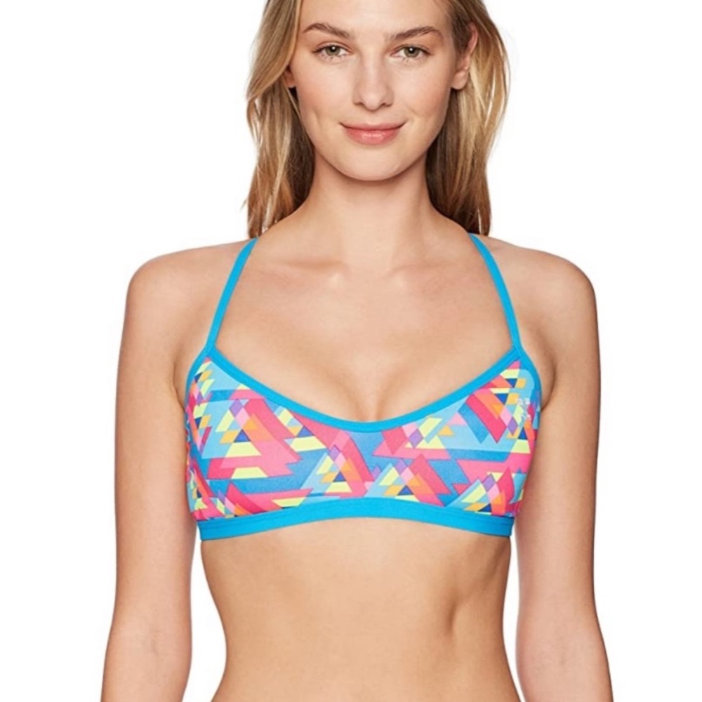 FREE with purchase: TYR multicolour bikini top